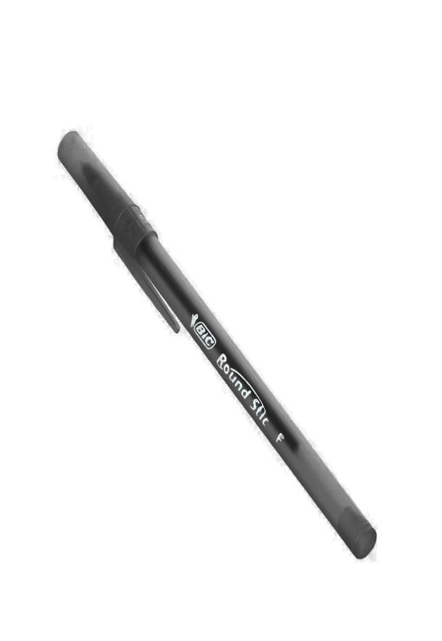 Bic Bolígrafo naranja fino, bolígrafos de escritura con tinta de larga  duración, punta fina (0.031 in), tinta negra, caja de 20 unidades