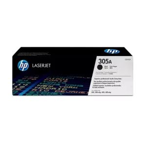 Cartucho de Tóner HP 305A Negro LaserJet Original Ce410a