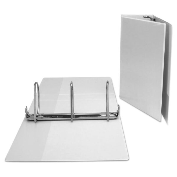 Carpeta 4” Blanca con mica de 3 aros tipo D